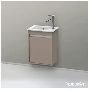 Duravit Ketho Meuble sous-vasque, 1 porte, KT6417L4343, pas cher