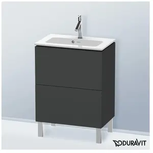 Duravit L-Cube Meuble sous-vasque, 2 tiroirs, LC667304949, pas cher