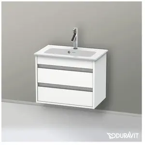 Duravit Ketho Meuble sous-vasque, 2 tiroirs, KT645201818, pas cher