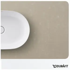 Duravit Luv Plan de toilette, LU946502525, pas cher