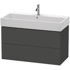Duravit L-Cube Meuble sous-vasque, 2 tiroirs, LC627804949, pas cher