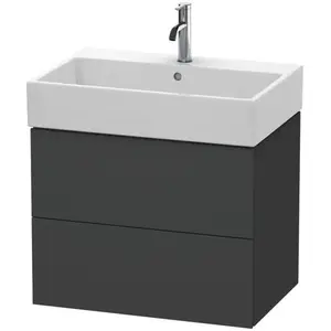 Duravit L-Cube Meuble sous-vasque, 2 tiroirs, LC627604949, pas cher