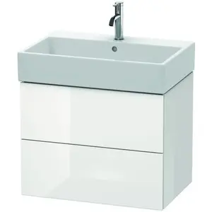 Duravit L-Cube Meuble sous-vasque, 2 tiroirs, LC627602222, pas cher