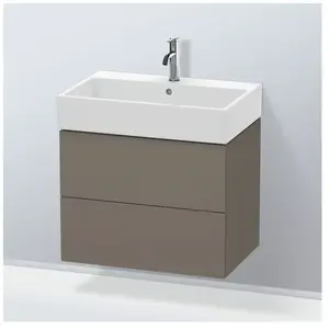 Duravit L-Cube Meuble sous-vasque, 2 tiroirs, LC627609090, pas cher