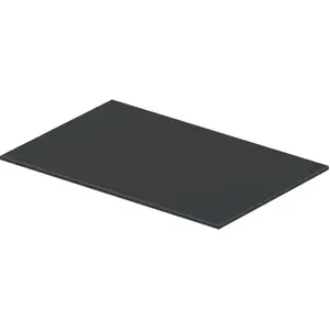 Duravit Étagère en verre pour plan de toilette métallique de lave-mains DuraSquare, 0099668700, pas cher