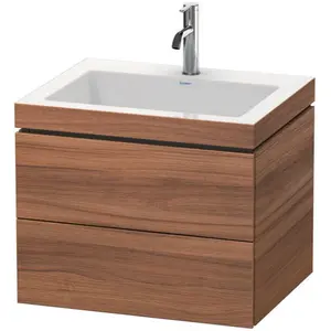 Duravit Vero Air Vasque avec meuble bas L-Cube, 2 tiroirs, LC6926O7979, pas cher