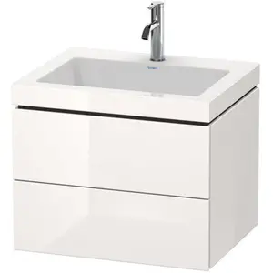 Duravit Vero Air Vasque avec meuble bas L-Cube, 2 tiroirs, LC6926O2222, pas cher