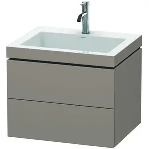 Duravit Vero Air Vasque avec meuble bas L-Cube, 2 tiroirs, LC6926O4343, pas cher