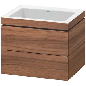 Duravit Vero Air Vasque avec meuble bas L-Cube, 2 tiroirs, LC6926N7979, pas cher