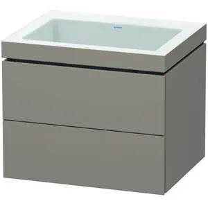 Duravit Vero Air Vasque avec meuble bas L-Cube, 2 tiroirs, LC6926N4343, pas cher