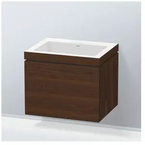 Duravit Vero Air Vasque avec meuble bas L-Cube, 1 tiroir, LC6916N6969, pas cher