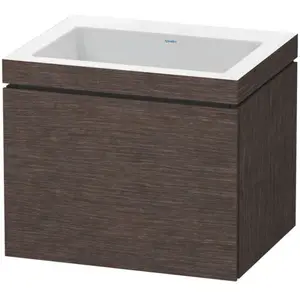 Duravit Vero Air Vasque avec meuble bas L-Cube, 1 tiroir, LC6916N7272,Vendu parkaufland