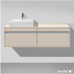 Duravit Ketho Meuble sous-vasque, 2 tiroirs, KT6697L9191, pas cher