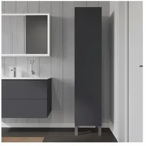 Duravit L-Cube Armoire haute, 1 porte, LC1180L4949, pas cher