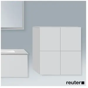 Duravit L-Cube Armoire mi-haute, 2 portes, LC117701818,Vendu parkaufland