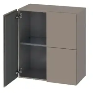 Duravit L-Cube Armoire mi-haute, 2 portes, LC117704343, pas cher