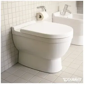 Duravit Starck 3 Cuvette au sol, 0124092000, pas cher