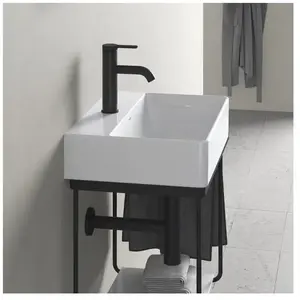 Duravit DuraSquare lave-mains, 45x35cm, 1 trou pour robinet, sansVendu paramazon