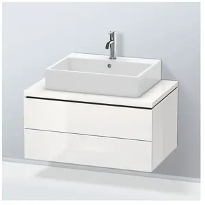 Duravit L-Cube Meuble sous-vasque, 2 tiroirs, LC581708585, pas cher