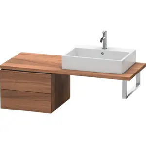 Duravit L-Cube Meuble latéral, 2 tiroirs, LC583707979, pas cher