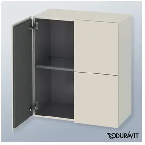 Duravit L-Cube Armoire mi-haute, 2 portes, LC117709191, pas cher