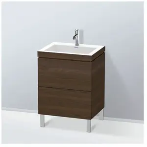 Duravit Vero Air Vasque avec meuble bas L-Cube, 2 tiroirs, LC6936O6969, pas cher