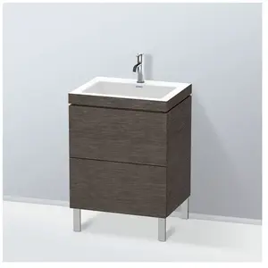 Duravit Vero Air Vasque avec meuble bas L-Cube, 2 tiroirs, LC6936O7272, pas cher