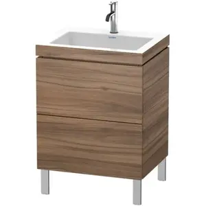 Duravit Vero Air Vasque avec meuble bas L-Cube, 2 tiroirs, LC6936O7979, pas cher