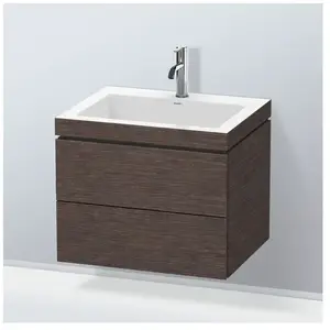Duravit Vero Air Vasque avec meuble bas L-Cube, 2 tiroirs, LC6926O7272, pas cher