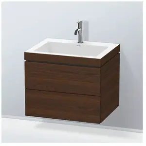 Duravit Vero Air Vasque avec meuble bas L-Cube, 2 tiroirs, LC6926O6969, pas cher