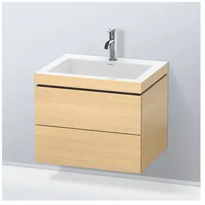 Duravit Vero Air Vasque avec meuble bas L-Cube, 2 tiroirs, LC6926O7171, pas cher