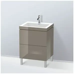 Duravit Vero Air Vasque avec meuble bas L-Cube, 2 tiroirs, LC6936O8989,Vendu parkaufland
