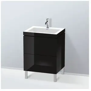 Duravit Vero Air Vasque avec meuble bas L-Cube, 2 tiroirs, LC6936O4040, pas cher