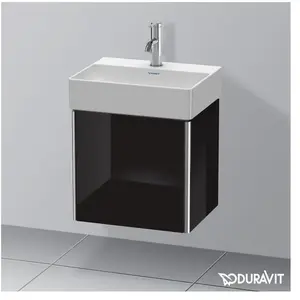 Comparateur de prix : Duravit XSquare Meuble sous-vasque, 1 porte, XS4060R4040,