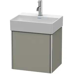 Comparateur de prix : Duravit XSquare Meuble sous-vasque, 1 porte, XS4060L9292,