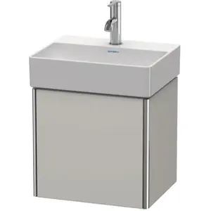 Duravit XSquare Meuble sous-vasque, 1 porte, XS4060L0707, pas cher