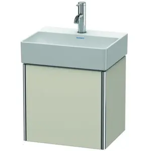 Duravit XSquare Meuble sous-vasque, 1 porte, XS4060L9191, pas cher