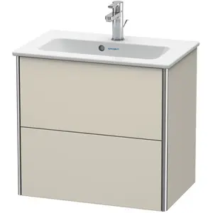 Duravit XSquare Meuble sous-vasque, 2 tiroirs, XS416509191, pas cher