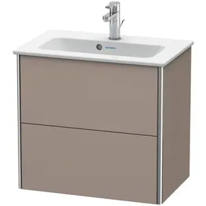 Duravit XSquare Meuble sous-vasque, 2 tiroirs, XS416504343, pas cher