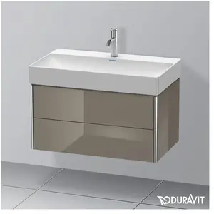 Duravit XSquare Meuble sous-vasque, 2 tiroirs, XS416208989, pas cher