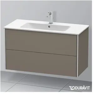 Duravit XSquare Meuble sous-vasque, 2 tiroirs, XS417309090, pas cher