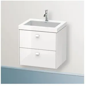 Duravit Vero Air Vasque avec Brioso meuble bas, 2 tiroirs, BR4605O2222, pas cher