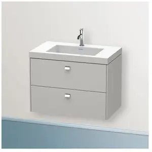 Duravit Vero Air Vasque avec Brioso meuble bas, 2 tiroirs, BR4606O1007, pas cher