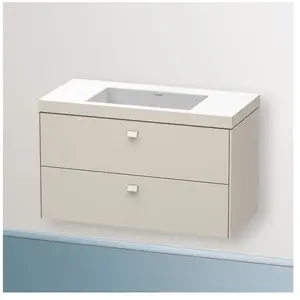 Duravit Vero Air Vasque avec Brioso meuble bas, 2 tiroirs, BR4607N9191, pas cher