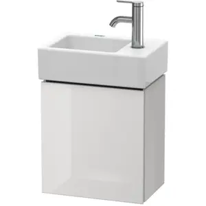 Duravit L-Cube Meuble sous-vasque, 1 porte, LC6293L8585, pas cher