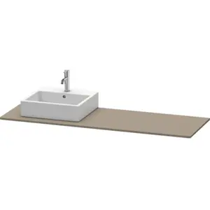 Duravit XSquare Plan de toilette, XS060HL9090, pas cher
