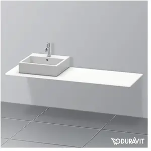 Duravit XSquare Plan de toilette, XS060HL1818, pas cher