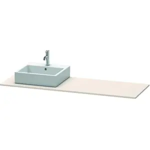 Duravit XSquare Plan de toilette, XS060HL9191, pas cher