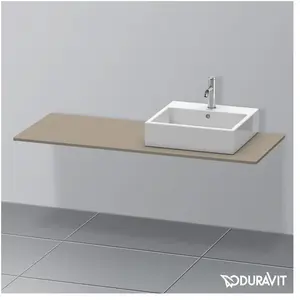 Duravit XSquare Plan de toilette, XS060GR9090, pas cher