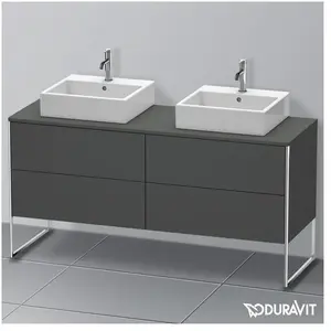 Duravit XSquare Meuble sous-vasque, 4 tiroirs, XS4927B4949, pas cher
